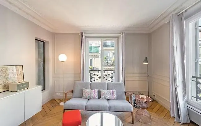 Charming, Bright 2-bedroom Flat Near Lafayette Lejlighed Paris